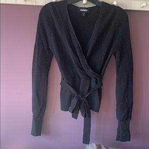 Surplice Sweater